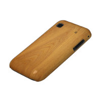 Oak wood grain texture Samsung Galaxy case