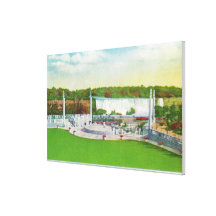 Oakes Garden Theatre View of American Falls Canvas Prints
