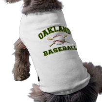 OAKLAND BASEBALL DOG CLOTHING