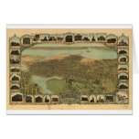 Oakland California in 1899 Greeting Card