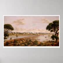 Oakland Estuary near Lake Merritt (1232A) Print