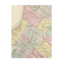 Oakland index map postcard