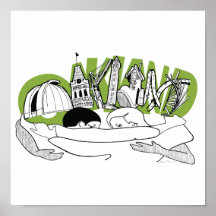 Oakland Print