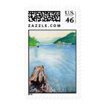 Oakridge Reservoir #4 postage by dlmtleArt Oakridge Reservoir #4 postage