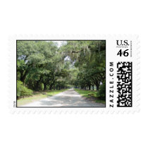 Oaks with Moss postage by archemedes Oaks with Moss postage