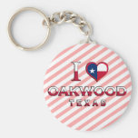 Oakwood, Texas Key Chain