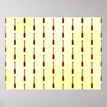 Oar Pattern Paper Texture Posters