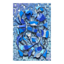 Oars and Rudders (Blue) posters by MarkoMarko Oars and Rudders (Blue) posters