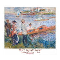 Oarsmen at Chatou  •  1879 posters