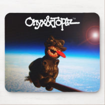 oat on a broomstick over earth5 mousepads