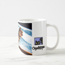 oat on a broomstick over earth7, OATbanner copy... mugs