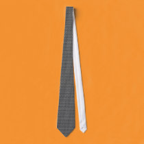 oat SKULL whtBLK Tie
