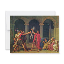 Oath Of The Horatii By David Jacques-Louis (Best Q Personalized Invites