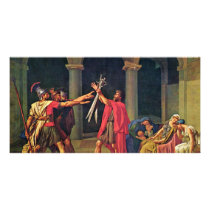 Oath Of The Horatii By David Jacques-Louis (Best Q Photo Greeting Card