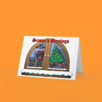 oatSNOWonWINDOWchristmasCARD