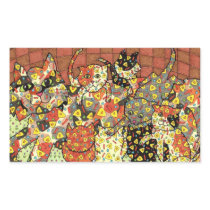 Oaxacan Cat and Kittens Sticker