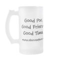 OB Cues Ladies 9-Ball Tour Beer Mug