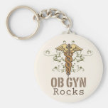 OB GYN Rocks Key Chain