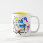 OB Nurse Coffee Mug, "Mellow Yellow"