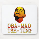 Oba Mao Tse Tung Mouse Pads