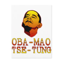 Oba Mao Tse Tung postcards
