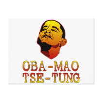 Oba Mao Tse Tung postcards