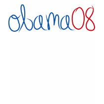 OBAMA08 SCRIPT t-shirts