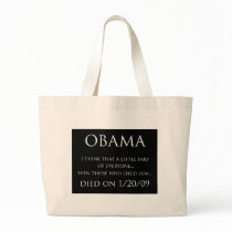 Obama3 Canvas Bags