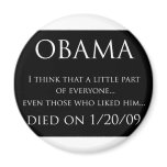 Obama3 Refrigerator Magnets