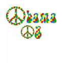 Obama 08 Autism Peace Symbol Design t-shirts by naturetees Obama 08 Autism Peace Symbol Design t-shirts