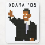 Obama '08-Bit Mousepad