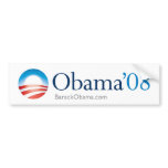 Obama 08 Bumper Sticker
