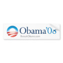 Obama 08 Bumper Sticker bumper stickers