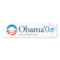 Obama 08 Bumper Sticker bumper stickers by rlkeyer Obama 08 Bumper Sticker bumper stickers