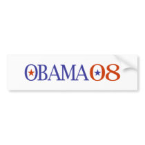 Obama 08 bumper stickers