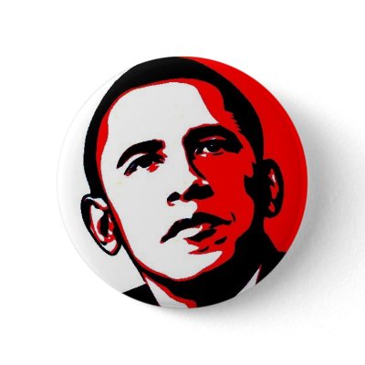 Obama 08 buttons by FetePromotions