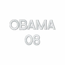 OBAMA 08 embroidered shirts by equinoxo OBAMA 08 embroidered shirts