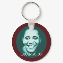 Obama 08 keychains by jamierushad Obama 08 keychains