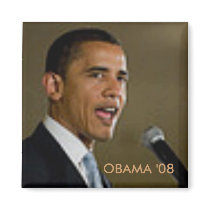 OBAMA '08 Magnet by jdesigns OBAMA '08 Magnet