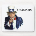 OBAMA 08' mousepads