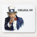 OBAMA 08' mousepads