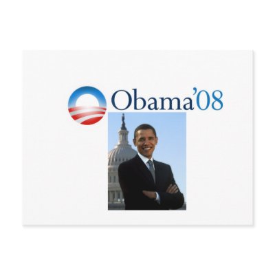 Obama '08 postcard by DK1258