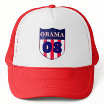 Obama "08 shield" Cap hats