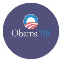 Obama '08 stickers