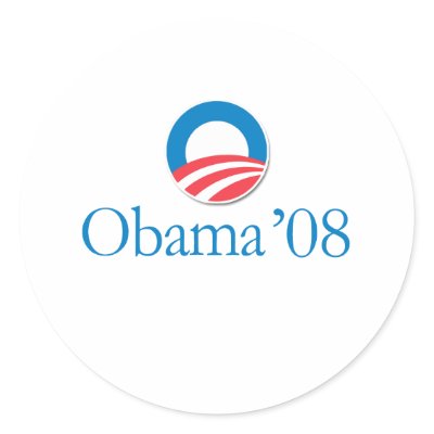 Obama '08 stickers by ObamaBiden
