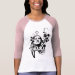Ladies 3/4 Sleeve Raglan (Fitted)