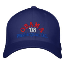 Obama '08 Washington D.C. Hat embroidered hats
