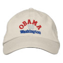 Obama '08 Washington Hat embroidered hats