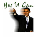 Obama '08 - Yes U Can T-shirt