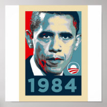 Obama 1984 poster